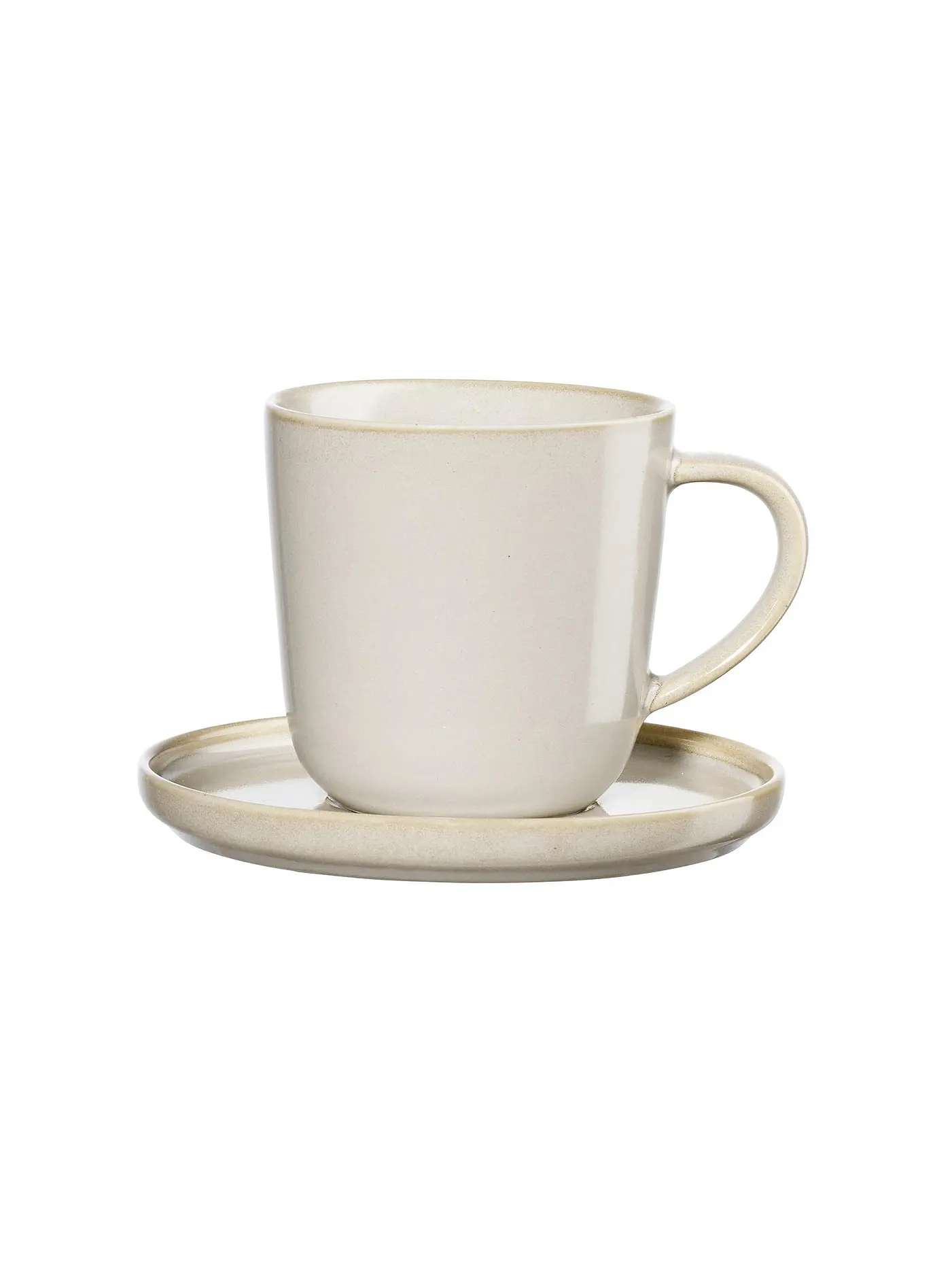 ASA SELECTION | Espressotasse mit Untertasse COPPA 0,08l Tofu | 